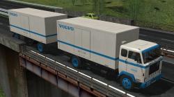 Volvo F88 + Anh�nger mit Kofferaufb im EEP-Shop kaufen