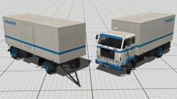  Volvo F88 + Anh�nger mit Kofferaufb im EEP-Shop kaufen