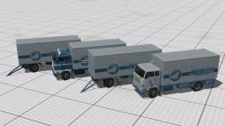  Volvo F88 + Anh�nger mit Kofferaufb im EEP-Shop kaufen