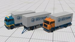  Volvo F88 + Anh�nger mit Kofferaufb im EEP-Shop kaufen