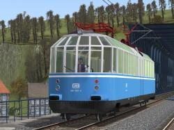  Gl�serner Zug DB 491 Olympiablau im EEP-Shop kaufen