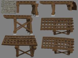  Br�cken-Baukasten - Holzbr�cke (600 im EEP-Shop kaufen