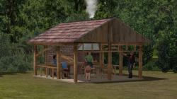 Pavillon mit Grill im EEP-Shop kaufen Bild 6