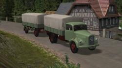  MB L311 + Anh�nger / Planenaufbau,  im EEP-Shop kaufen