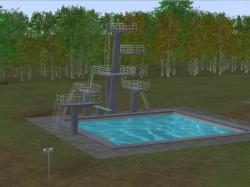  Freibad mit Sprungturm, Schwimmbeck im EEP-Shop kaufen
