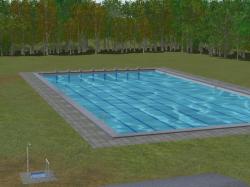  Freibad mit Sprungturm, Schwimmbeck im EEP-Shop kaufen