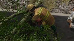  Feuerwehrm�nner mit Kettens�ge im EEP-Shop kaufen