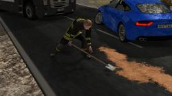 Feuerwehrm�nner mit Schaufeln im EEP-Shop kaufen Bild 6