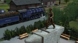 Statue eines Eisenbahnarbeiters im EEP-Shop kaufen