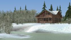Holzh�user, Winterversion im EEP-Shop kaufen Bild 6