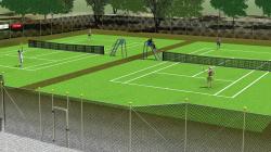 Tennispl�tze als Set mit Figuren im EEP-Shop kaufen Bild 6