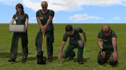  Figuren Set 9 - Landschaftsg�rtner  im EEP-Shop kaufen