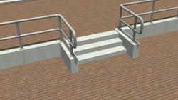 Bahnsteigsystem modern r�tlich-brau im EEP-Shop kaufen Bild 6