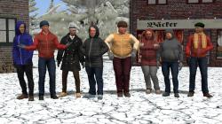  Menschen im Winter Set 2 im EEP-Shop kaufen
