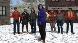  Menschen im Winter Set 2 im EEP-Shop kaufen