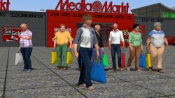  M�nner beim Einkaufen Set 1 im EEP-Shop kaufen