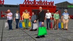M�nner beim Einkaufen Set 1 im EEP-Shop kaufen Bild 6