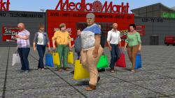M�nner beim Einkaufen Set 1 im EEP-Shop kaufen Bild 6