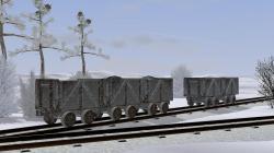  h�lzerner F�rderwagen Winter (600mm im EEP-Shop kaufen