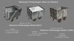  h�lzerner F�rderwagen Winter (600mm im EEP-Shop kaufen