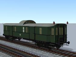DB- Gep�ckwagen (preu�ische Bauart) im EEP-Shop kaufen Bild 6