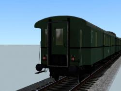 4-achsiger Eilzug- Gep�ckwagen der  im EEP-Shop kaufen Bild 6