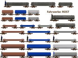Drehschemel-Loren, beladen (600mm) im EEP-Shop kaufen Bild 6