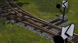  600mm Feldbahn-Doppelweiche (DW) im EEP-Shop kaufen
