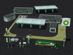 Tankstellen-Set BP mit Zubeh�r, LKW im EEP-Shop kaufen Bild 12