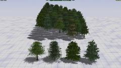 Bergwald Laub Sommer  SET 02 im EEP-Shop kaufen Bild 6