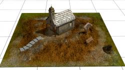  Landschaft 4, Diorama mit Kapelle,  im EEP-Shop kaufen