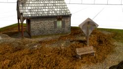 Landschaft 4, Diorama mit Kapelle,  im EEP-Shop kaufen Bild 6