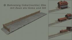  Zusatzset 1 Bahnsteige zum Bahnhofs im EEP-Shop kaufen
