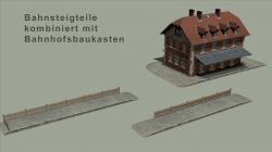 Zusatzset 1 Bahnsteige zum Bahnhofs im EEP-Shop kaufen Bild 6
