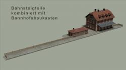 Zusatzset 1 Bahnsteige zum Bahnhofs im EEP-Shop kaufen Bild 6