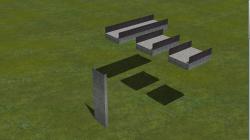 Bahnsteigbr�cke Beton Bausatz im EEP-Shop kaufen Bild 6