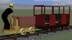  Grubenwagen f�r Personen (600mm) im EEP-Shop kaufen