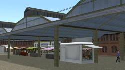 Postamt 1 -Wagenhalle (alle Epochen im EEP-Shop kaufen Bild 6