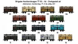  Brigade-Hochbordwagen (600mm) im EEP-Shop kaufen