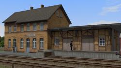  Bahnhof und Dienstgeb�ude  aus Back im EEP-Shop kaufen