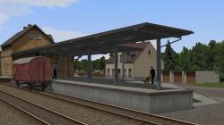  Bahnhof und Dienstgeb�ude  aus Back im EEP-Shop kaufen