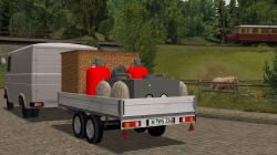 2 achsiger Anh�nger, beladen mit Ba im EEP-Shop kaufen Bild 6