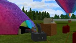  Hei�luftballon am Boden beim Bef�ll im EEP-Shop kaufen