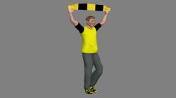 28 Fu�ballfans, 20 animierte Modell im EEP-Shop kaufen