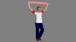  28 Fu�ballfans, 20 animierte Modell im EEP-Shop kaufen