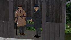  Animierte M�nner im Trenchcoat mit  im EEP-Shop kaufen