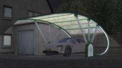 Carport mit Fotovoltaikanlagen - Se im EEP-Shop kaufen Bild 6