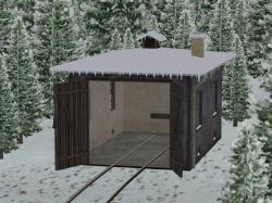  Kleinlokschuppen (Winter) im EEP-Shop kaufen