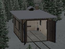 Kleinlokschuppen (Winter) im EEP-Shop kaufen Bild 6