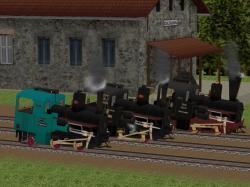  Zahnrad-Dampflokomotive 1000 mm im EEP-Shop kaufen